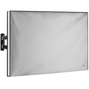 Grey waterproof outdoor TV cover for 30-32" TV
